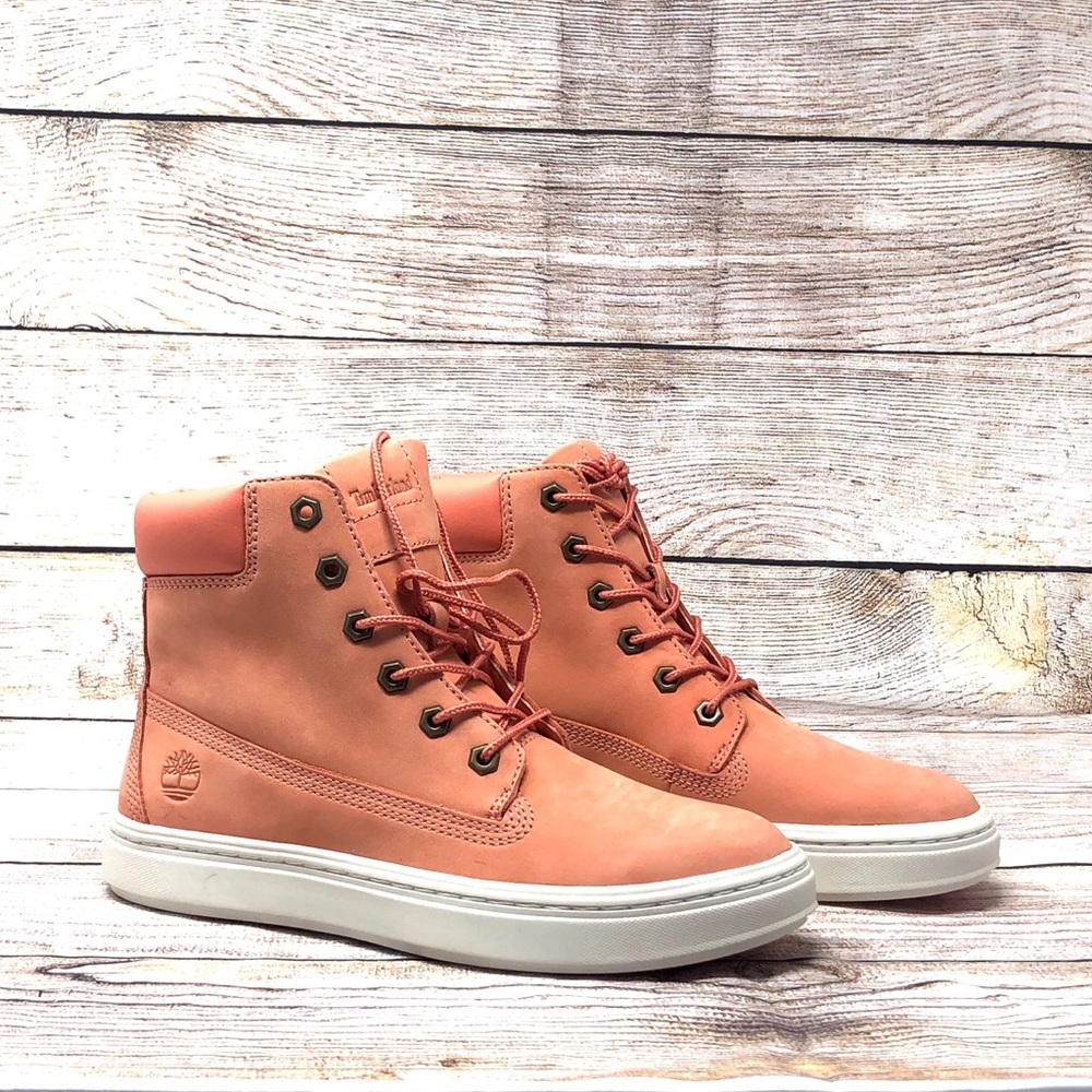 NEW TIMBERLAND LONDYN 6" Women Bootie Pink Peach 7